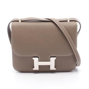 Hermes Constance 3 Mini Shoulder Bag/Handbag, Leather, Calfskin (Cowhide), Ve...
